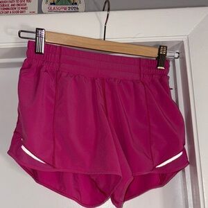 Women's Pink Athletic Shorts